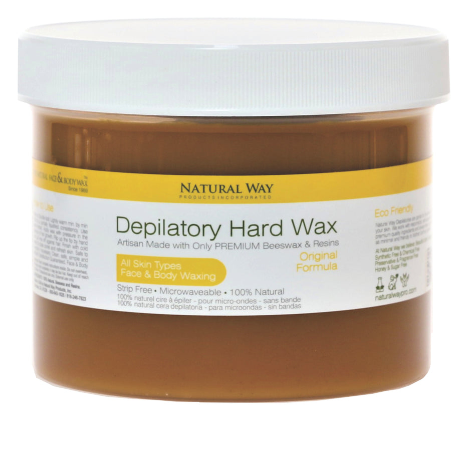 Natural Way Hard Wax: Face & Body Waxing | Original Formula Microwaveable