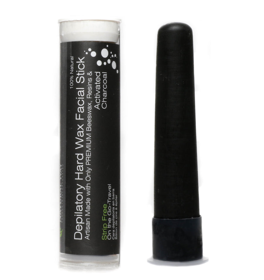 Travel Kit - Wax n Waxing | Charcoal Formula Microwaveable - 2.5oz and Facial Stick on the GO!